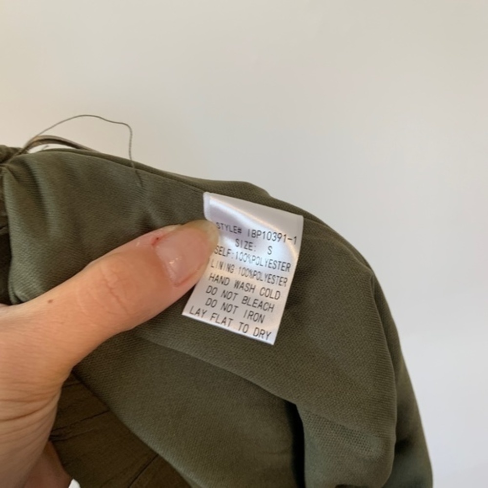 Grade & Gather Green Stretch Pull On Pants sz S - Picture 6 of 7